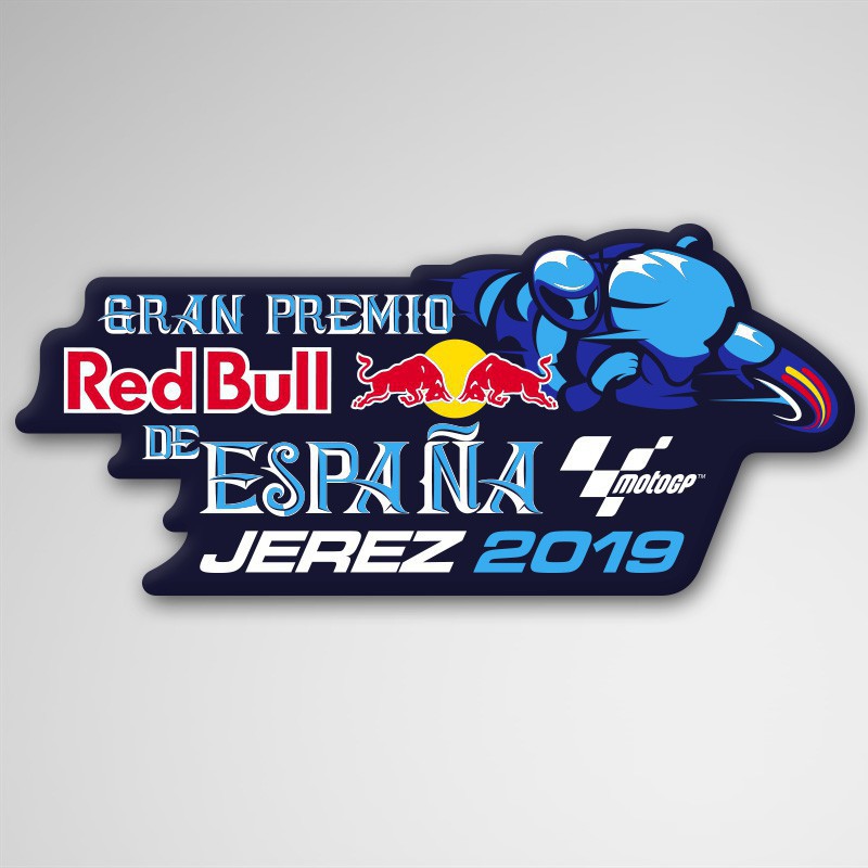 Sticker Gran Premio Red Bull De Espana Jerez 2019 Motogp