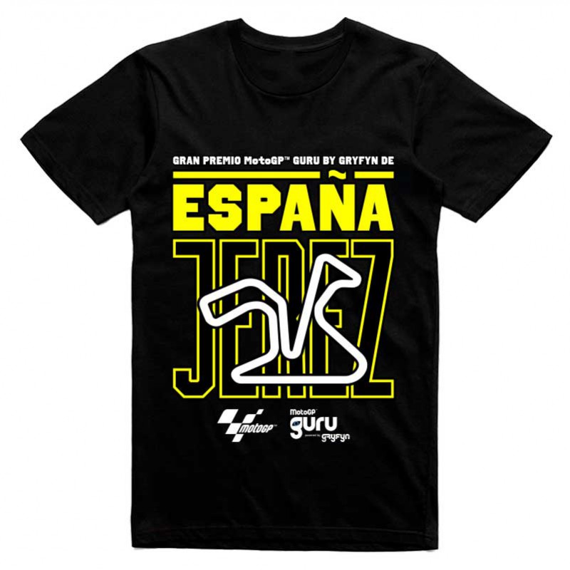 Camiseta del Gran Premio MotoGP™ Guru by Gryfyn de España 2023, Jerez