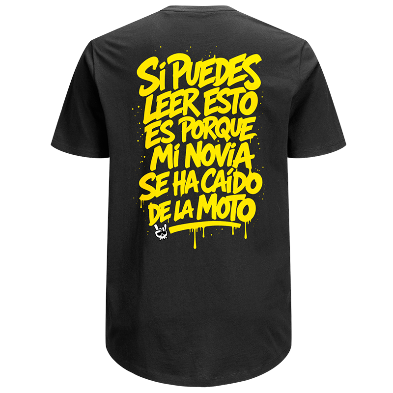 Si puedes leer esto es porque mi novia se ha caído de la moto